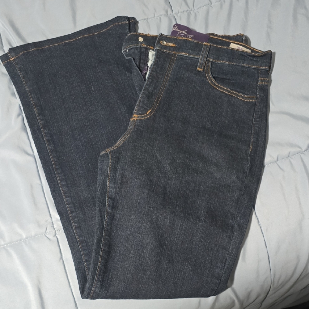 NYDJ Dark Blue Boot Cut Jeans